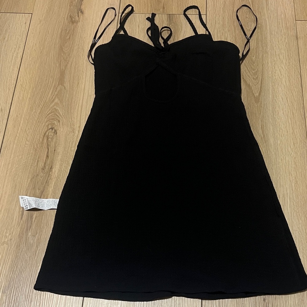 Elegant Black Mini Dress